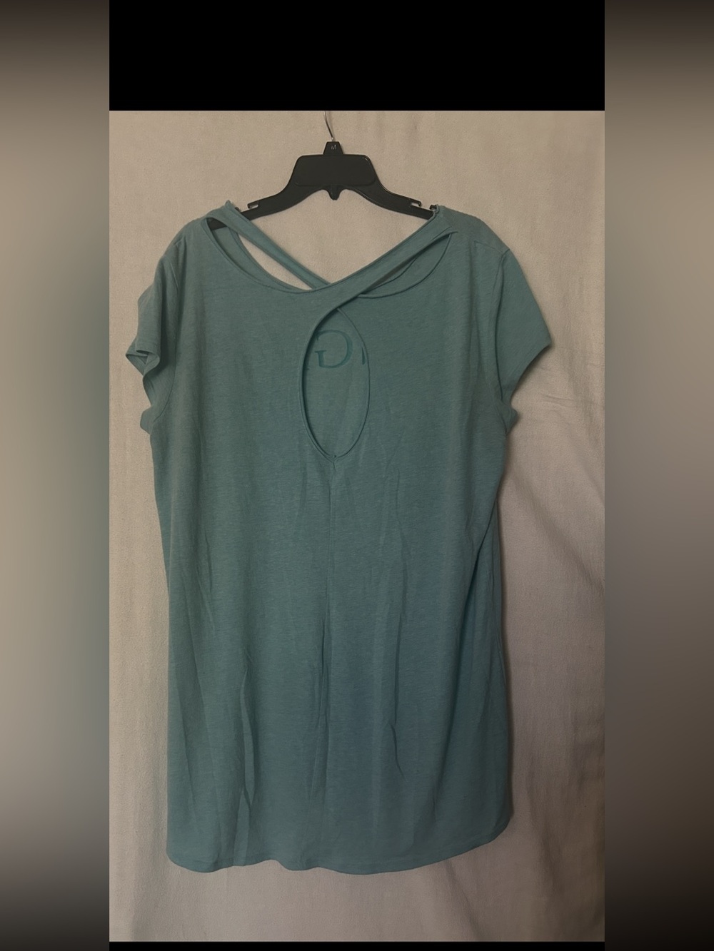 Victoria's Secret Angel Teal Sleep Dress with cut out design in back - Picture 2 of 2